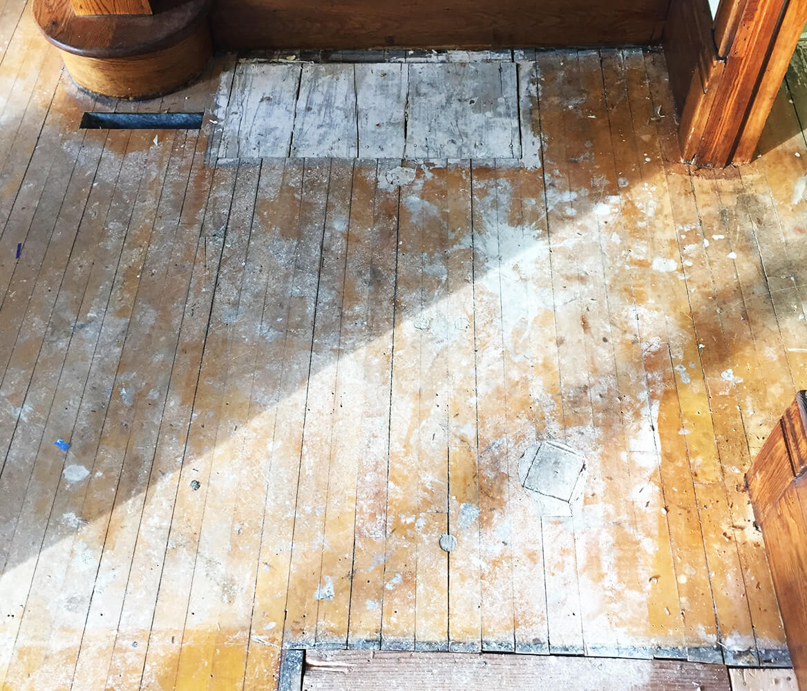 Replacing pet stained boards